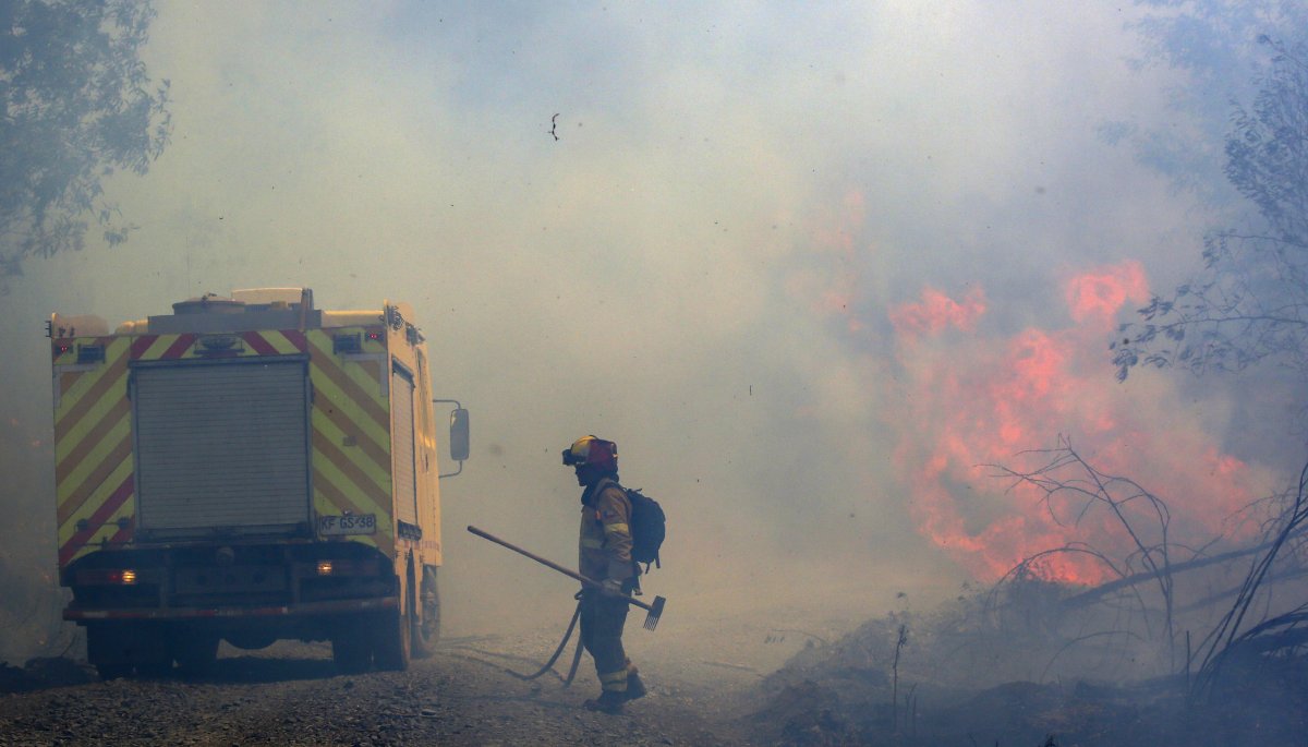 Incendio Forestal En Santa Juana Es El Segundo Mayor En Los Registros